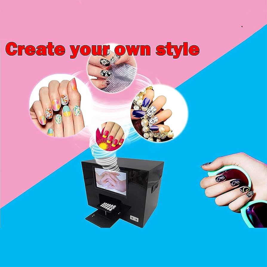 Amazon.co.jp: タッチスクリーンコンピューターネイルマシンを備えた3D