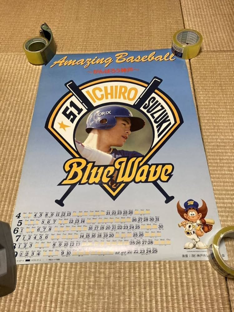 Amazon.co.jp: 品 1995年 オリックスブルーウェーブ イチロー 公式戦