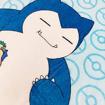 Amazon｜MORIPiLO ポケモン タオルケット カビゴン (マイクロ