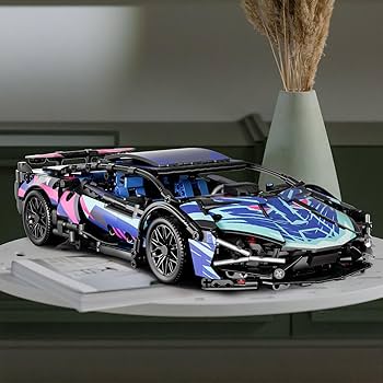 Amazon.com: Chodia Sport Race Car Building Block Sets for Adults