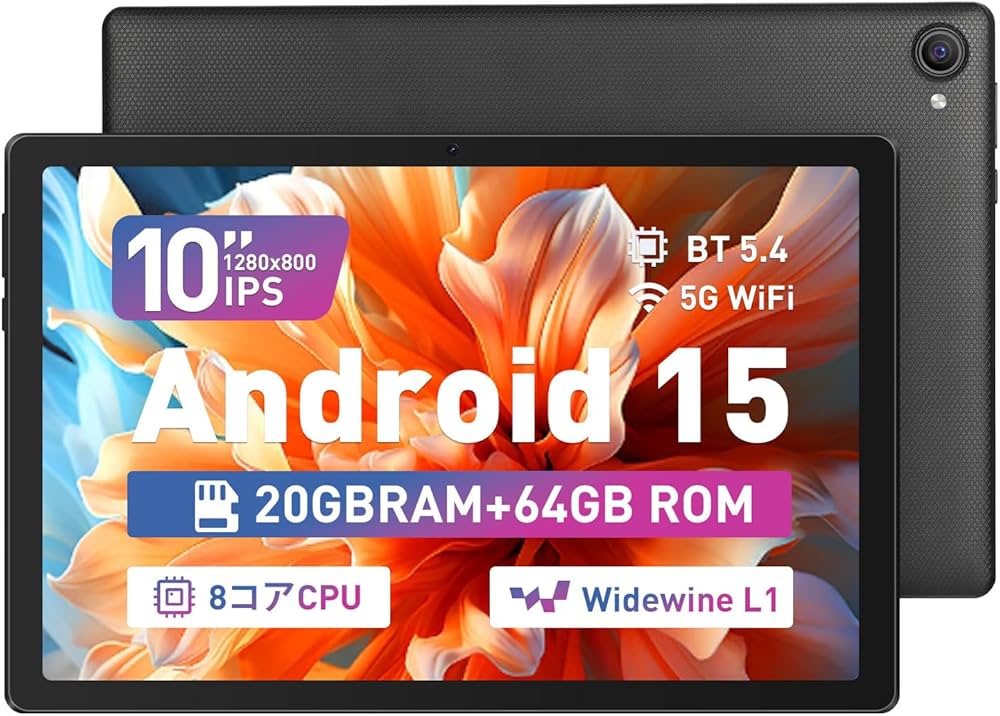 Amazon.co.jp: [Laowei] タプレッ卜 10インチ【2025最新登場Android 15