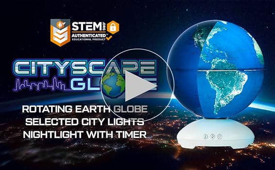 Amazon.com: USA Toyz Cityscapes Illuminated Globe for Kids