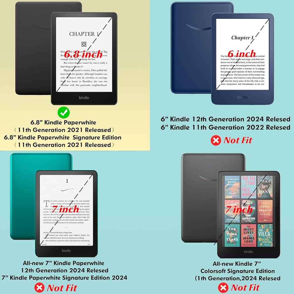 Amazon.com: BOZHUORUI Slim Case for 6.8