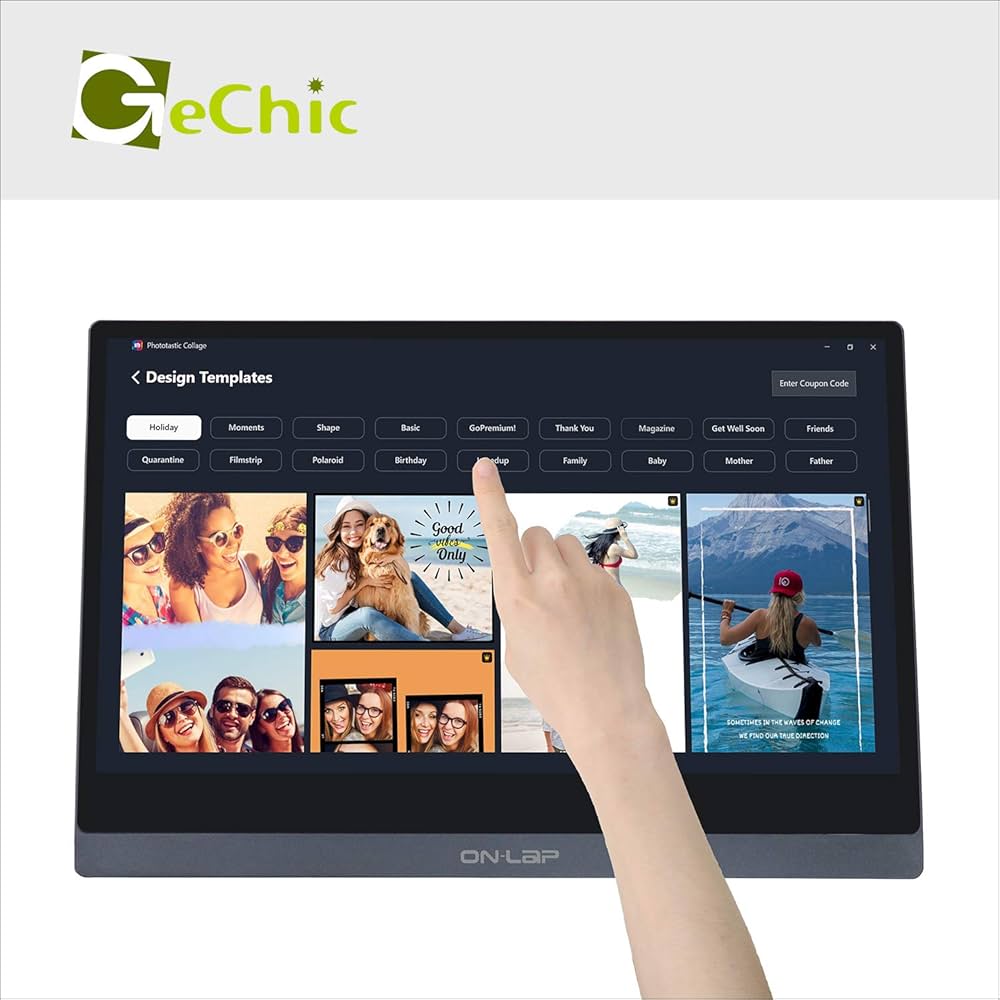 Amazon.co.jp: GeChic Corporation GeChic モバイルモニター On-Lap