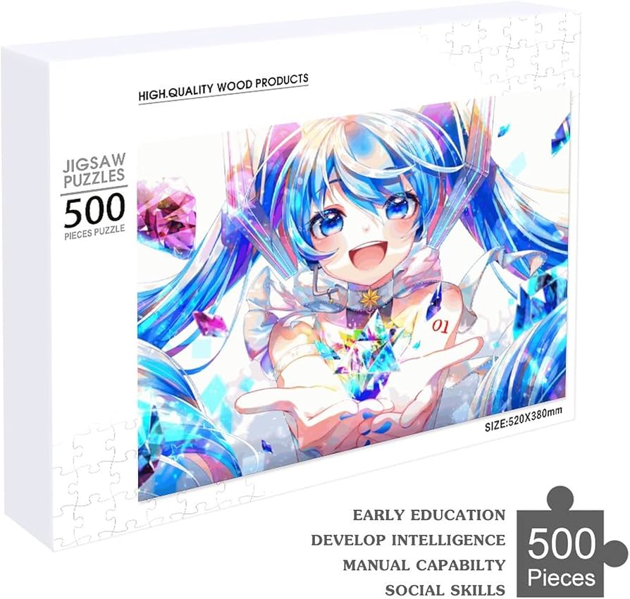 Amazon.co.jp: 初音ミク ジグソーパズル 木製パズル 300 PCS 500 PCS
