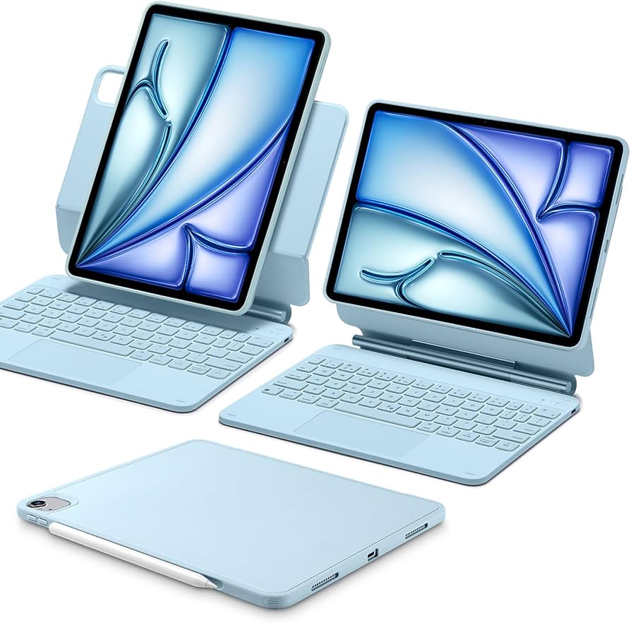 Amazon.com: ESR iPad Air 11 Inch Case with Keyboard (M3/M2, 2025