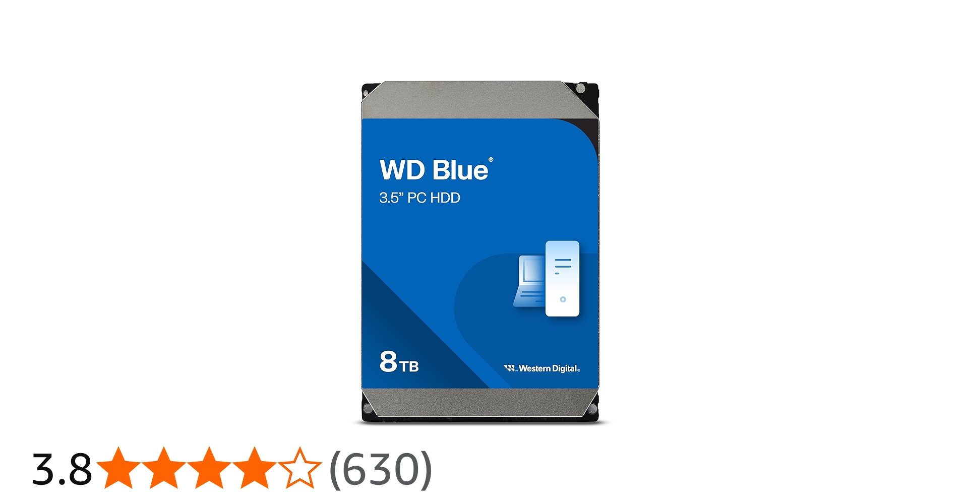 Amazon | WD80EAAZ [WD Blue（8TB 3.5インチ SATA 6G 5640rpm 256MB