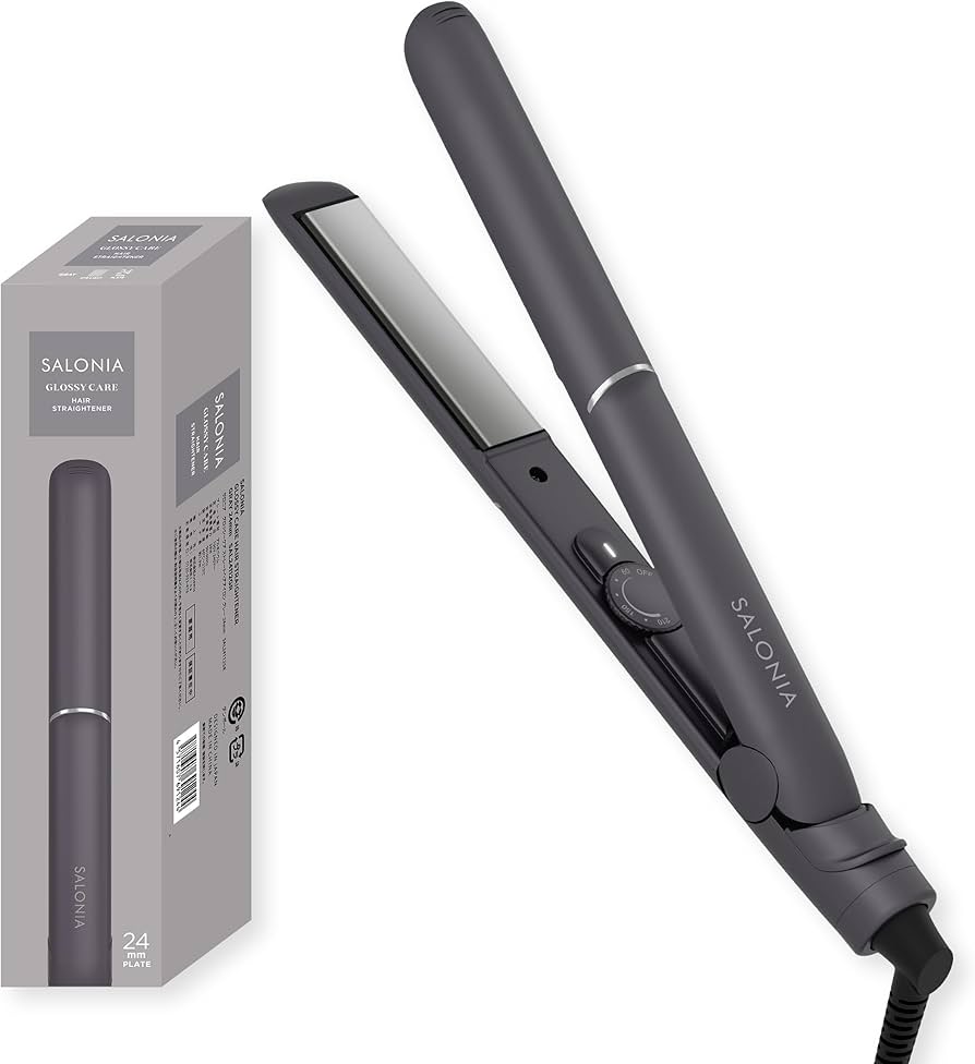 Amazon.co.jp: SALONIA Salonia Glossy Care Straight Iron Hair Iron