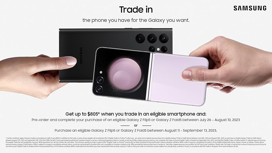 Samsung Galaxy Z Fold5 256GB Cream (CAD Version & Warranty) - AI