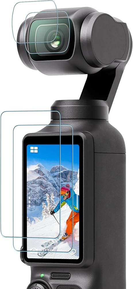 Amazon | CYNOVA Osmo Pocket 3 ガラスフィルム (4枚セット)DJI Osmo