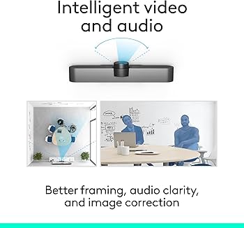 Amazon.com: Logitech MeetUp Video Conferencing System, Ultra HD 4K