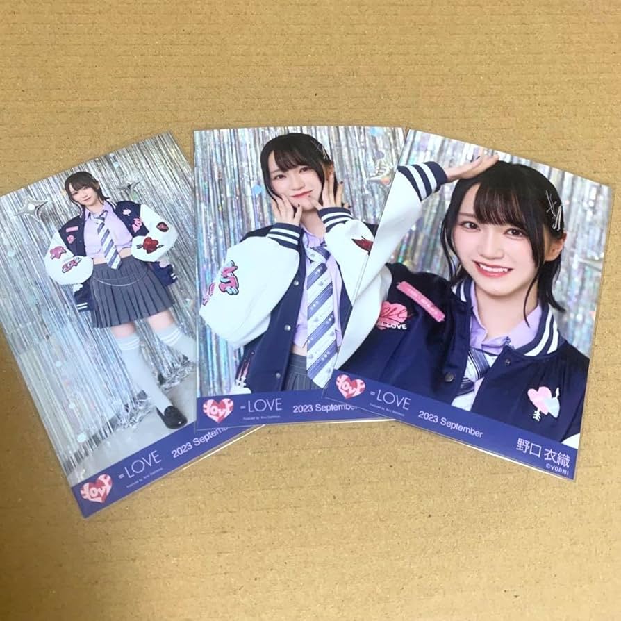 Amazon.co.jp: イコラブ ＝LOVE 野口衣織 ヒロインズ 生写真 コンプ