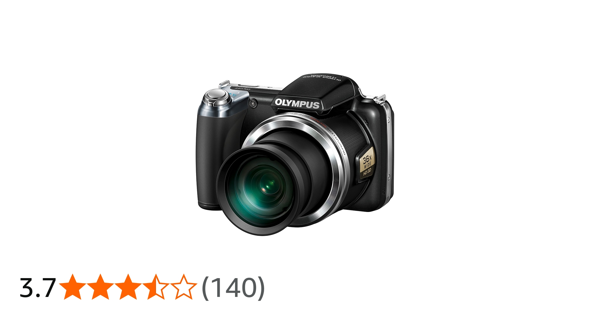 Amazon | OLYMPUS デジタルカメラ SP-810UZ ブラック 1400万画素 光学