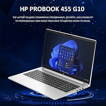 Amazon.com: HP ProBook 455 G10 Business Laptop (15.6