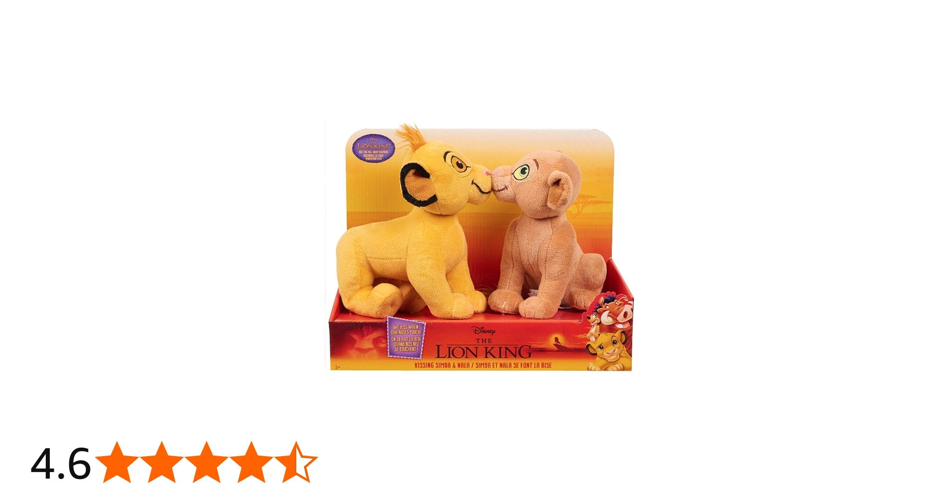 Amazon.co.jp: ディズニー ライオンキング キッシングぬいぐるみ