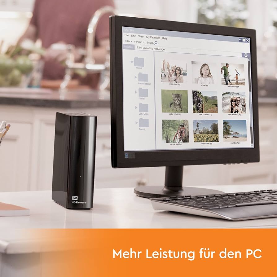 Amazon.com: Wd Elements Black 4tb EU-Plug USB 3.0/2.0 3.5in