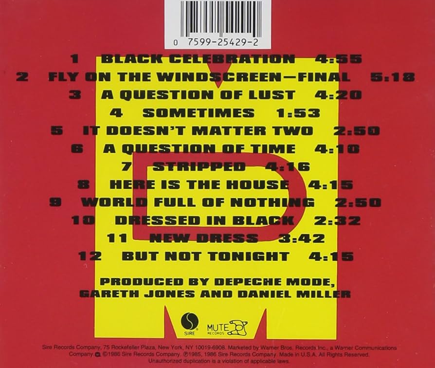 Amazon.co.jp: Black Celebration: ミュージック