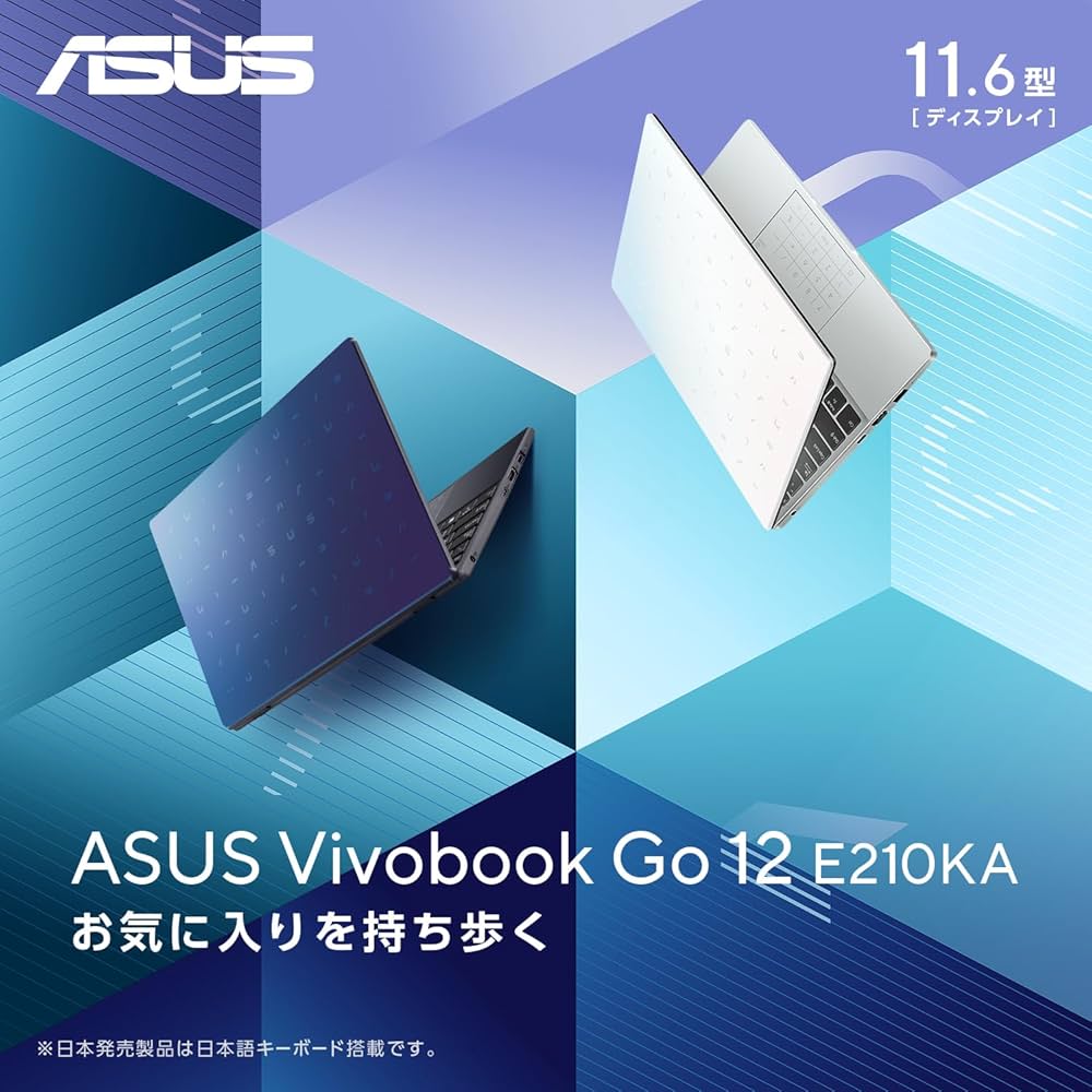 Amazon.co.jp: ASUS ノートパソコン Vivobook Go 12 E210KA 11.6型