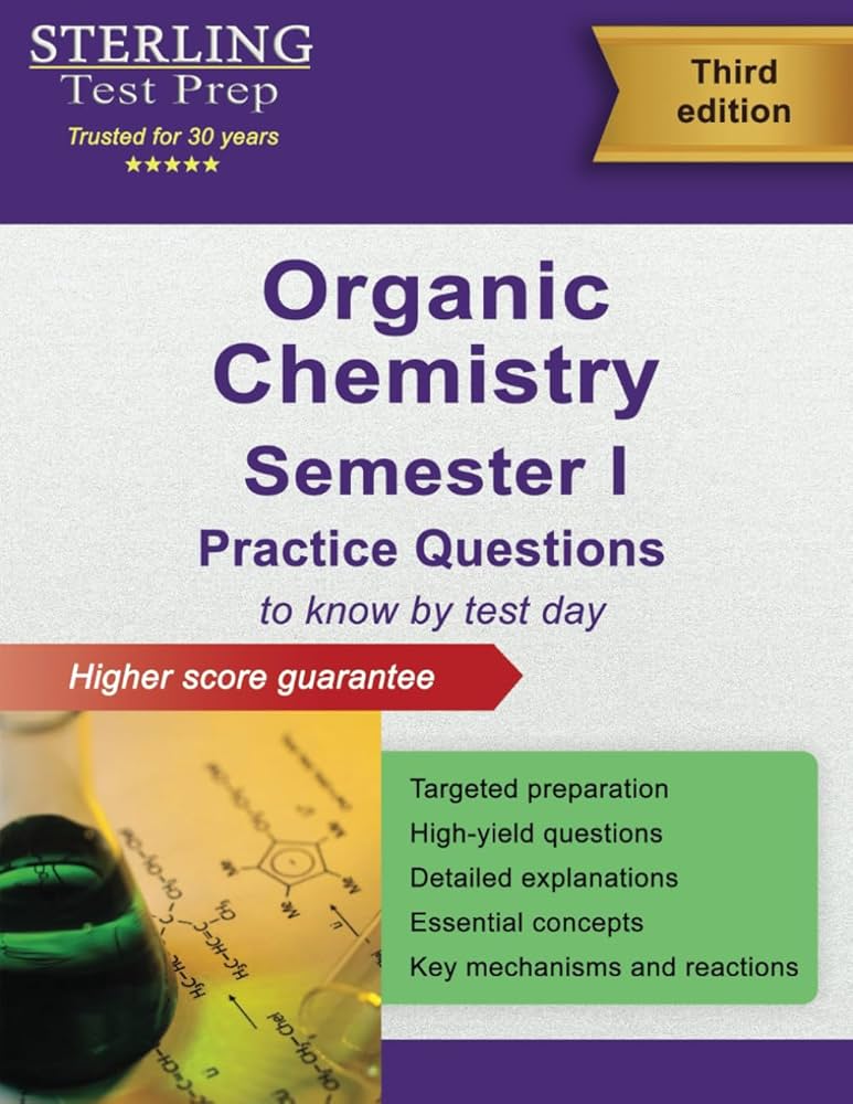 College Organic Chemistry Semester I: Practice Questions with