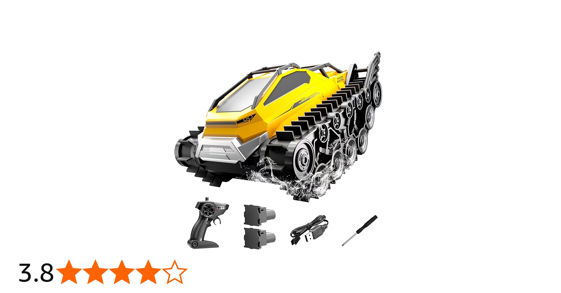 Amazon.co.jp: Ritaosan 水陸両用 ラジコンカー キャタピラー 戦車