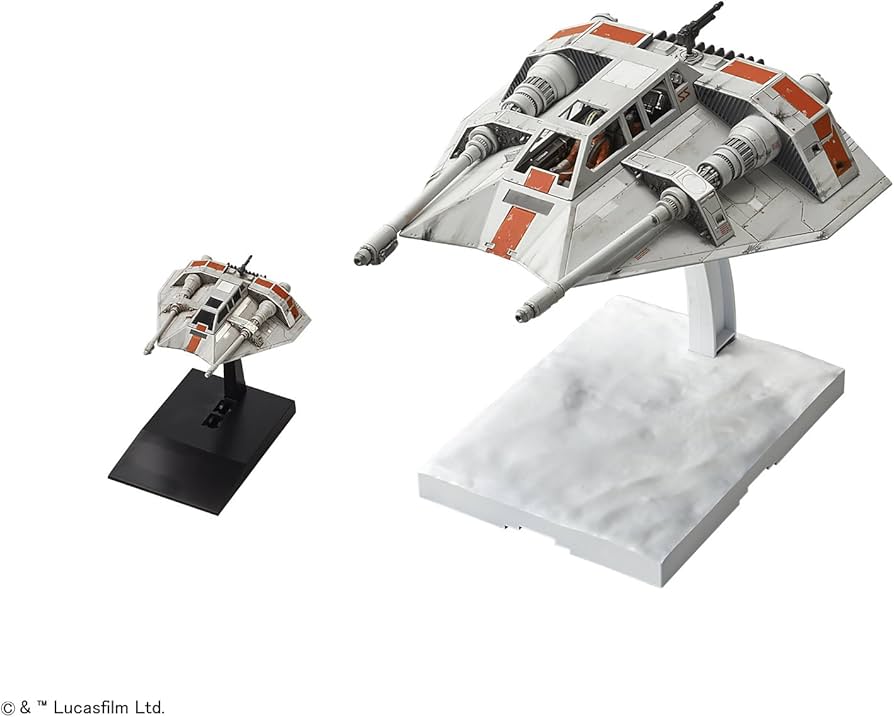 Amazon | スター・ウォーズ スノースピーダーセット 1/48 & 1/144