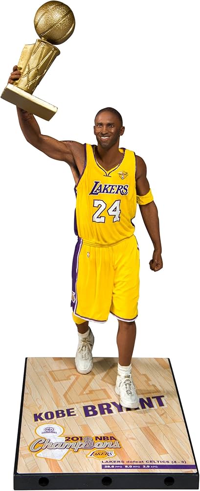 Amazon.com: McFarlane Toys Kobe Bryant 2010 NBA Finals Action