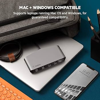 Belkin Thunderbolt 3 Dock Mini W/ Thunderbolt 3 Cable (Thunderbolt