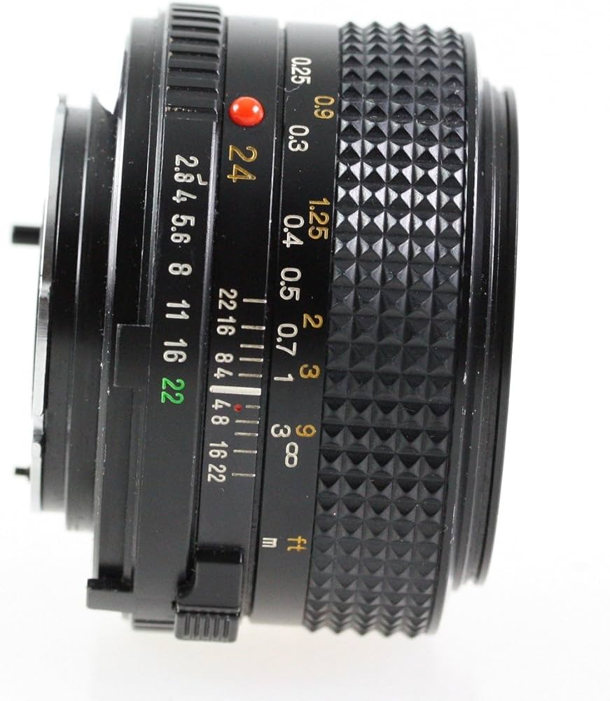 Amazon | Minolta MF レンズ MD 24mm F2.8 | ビデオカメラ用交換レンズ