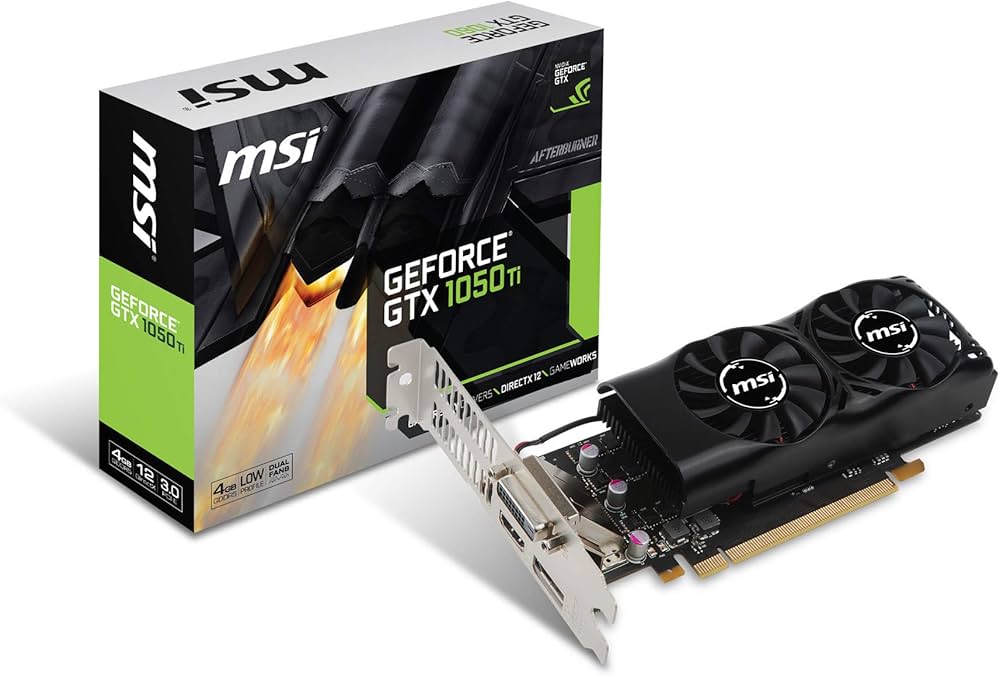 Amazon.co.jp: MSI GeForce GTX 1050 Ti 4GT LP グラフィックスボード
