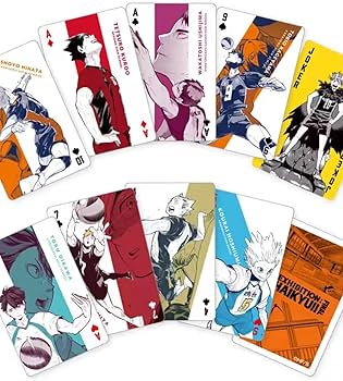 Amazon.co.jp: ハイキュー トランプ ポーカー 56枚 カードゲーム 原画