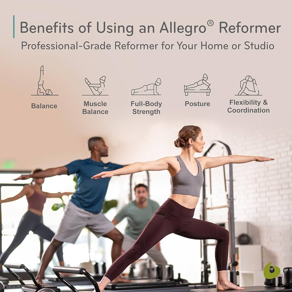 Amazon.co.jp: バランスの取れたボディアレグロリフォーマー、自宅や