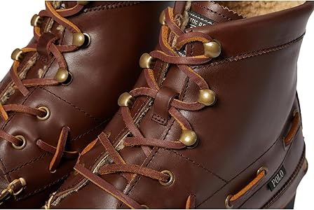 Amazon.co.jp: ポロラルフローレンメンズレンジャーミッドレザー