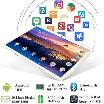 Amazon.co.jp: AOYODKG 2イン1タブレット キーボード付き 4GB RAM 64GB