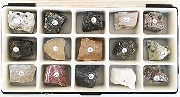 Amazon | 東京サイエンス 岩石標本15種 （花崗岩、閃緑岩、 斑れい岩