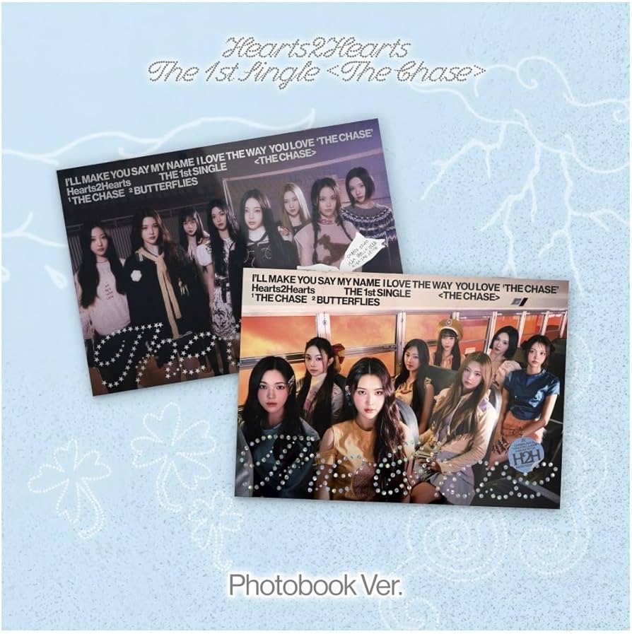 Amazon.com: Hearts2Hearts The Chase 1st Single Album (Photo Book