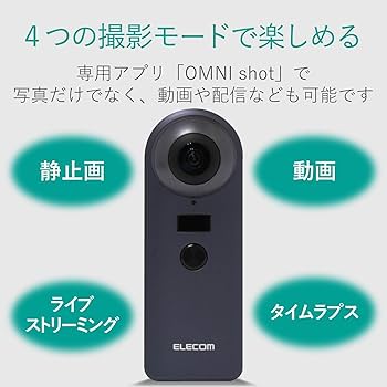 Elecom 360-degree camera