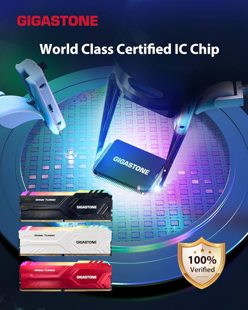 Amazon.co.jp: 【発光型 DDR4】GIGASTONE Game TURBO 16GBx2枚 (32GB