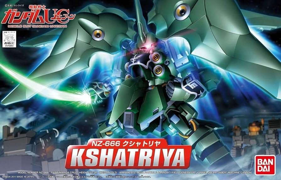 Amazon | BB戦士 367 クシャトリヤ プラモデル 『機動戦士ガンダムUC