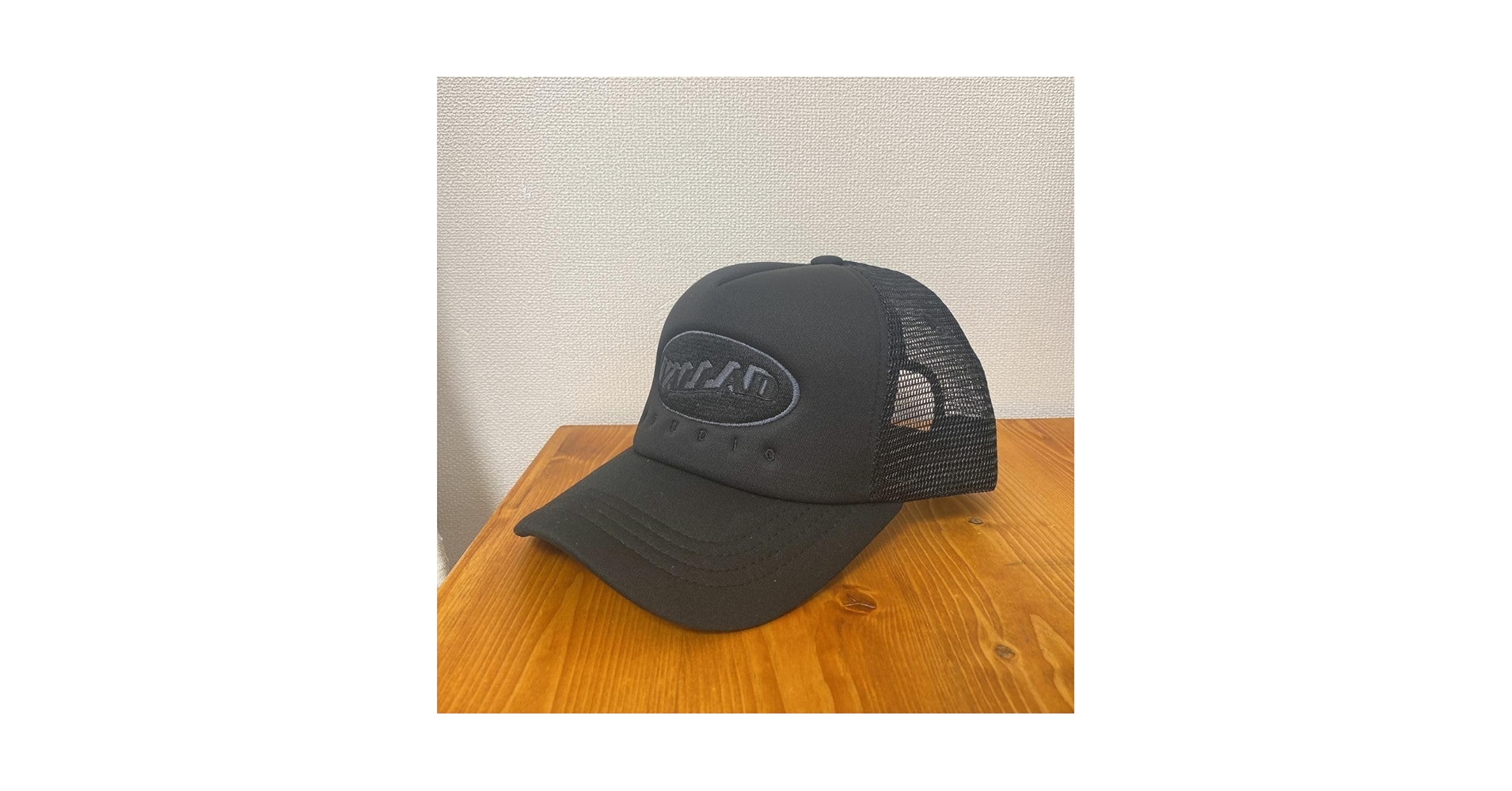 帽子 Vallad studio VALLAD LOGO MESH CAP BLK Vallad studio VALLAD