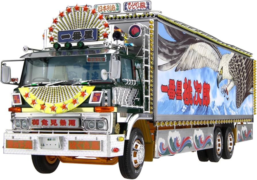 Amazon | 青島文化教材社 1/32 トラック野郎シリーズ No.7 一番星 度胸