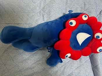 Amazon.co.jp: 大阪万博 ミャクミャク 寝そべり ぬいぐるみ 2等 : おもちゃ