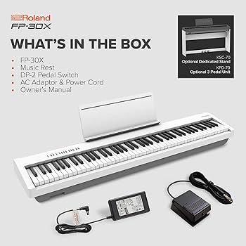 Amazon.co.jp: Roland ローランド デジタルピアノ FP-30X 電子ピアノ