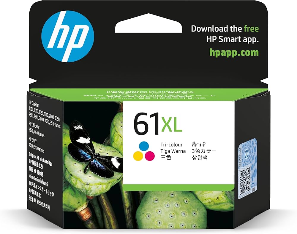 Amazon.co.jp: HP61XL インクカートリッジ カラー(増量) : パソコン
