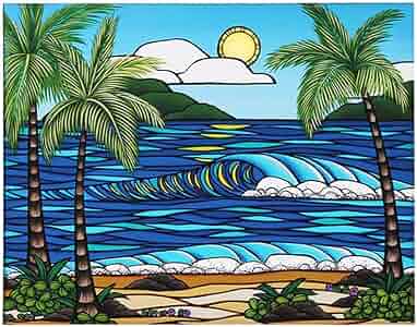 Amazon.co.jp: [ヘザーブラウン] HEATHER BROWN アートプリント SUMMER