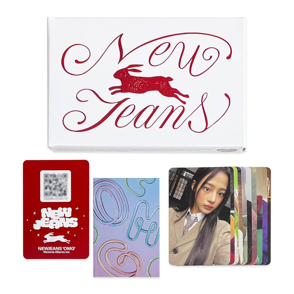 Amazon.co.jp: NewJeans - 1st Single [OMG] (Weverse Albums Ver