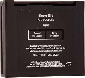 Bobbi Brown Brow Kit, 01 Cement/Birch, 0.1 Ounce : Amazon.sg: Beauty