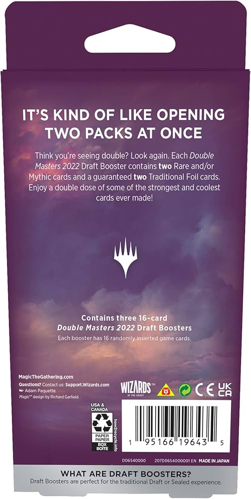 Amazon.co.jp: マジック・ザ・ギャザリング D0654000 ダブルマスターズ