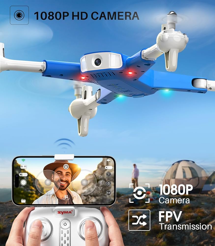 Amazon.com: SYMA Drone with Camera for Adults Kids,1080P FPV