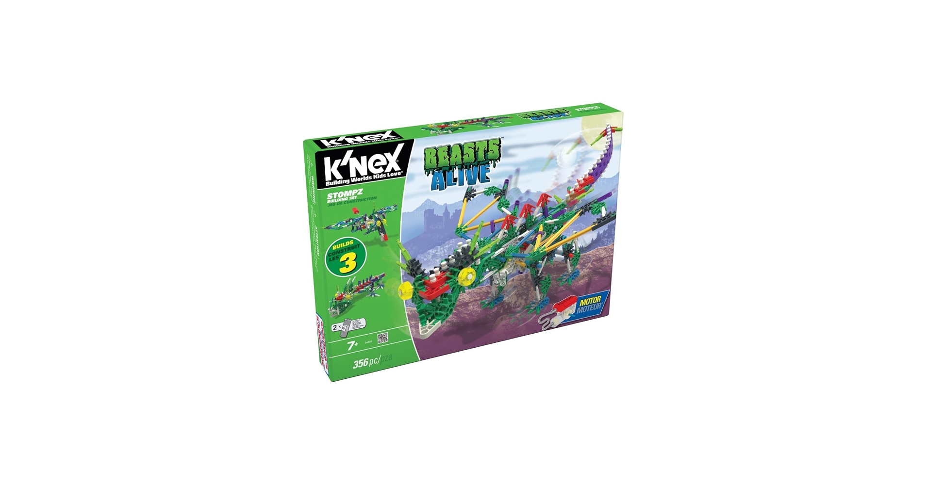 Amazon.com: K'NEX Beasts Alive - Stompz Building Set : Toys & Games
