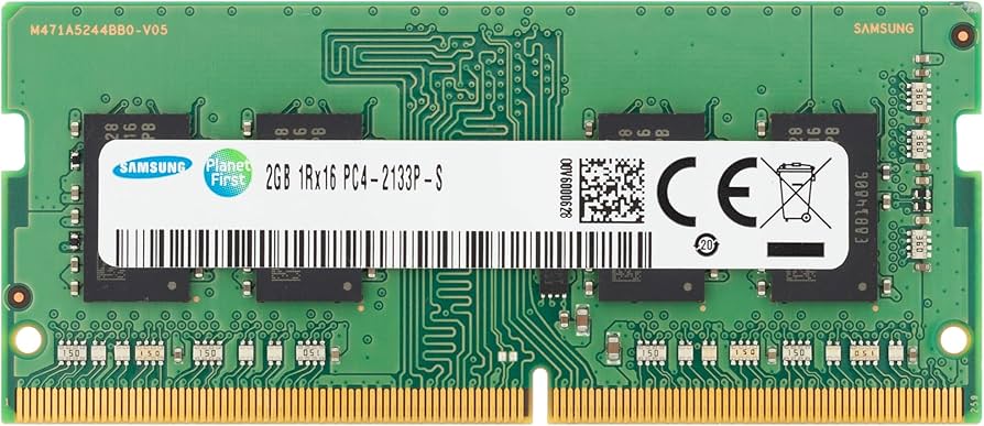 Samsung 2GB DDR4 2133MHz PC4-17000 (PC4-2133P) CL15 SODIMM 1Rx16